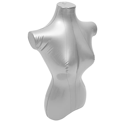 VALICLUD Dress Mannequin Stand Retail Mannequins for Clothing Display Inflatable Female Half Body