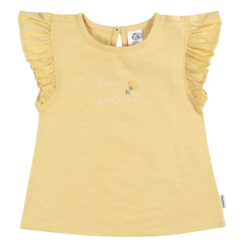 Image of Gerber Baby Girls 3-Pack Short Sleeve Tees
