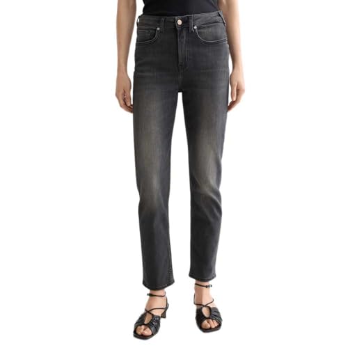 Scotch & Soda High Five Slim Jeans, Jeans, Mujer, Black Night 968, 26W / 30L