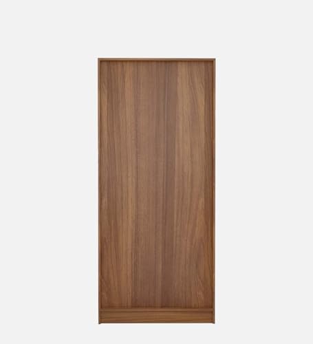 Image of COUCH CULTURE Mono Engineering Wood 2 Door Wardrobe | Almirah for Clothes Wooden | Wardrobe Organizer for Clothes | Multipurpose Almirah for Storage Bedroom | 1 Year Warranty - Leon Teak Finish
