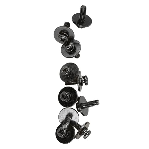 Kit 10 tornillos de fijación para batería color negro miniatura 2