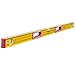 Produktbild STABILA Wasserwaage Type 196-2, 122 cm, extrasteifes Alu-Profil, 1 Horizontal-Libelle, 2 Vertikal-Libellen, 2 Handgriffe, stoßdämpfende Endkappen, integrierte Rutsch-Stopper, Made in Germany