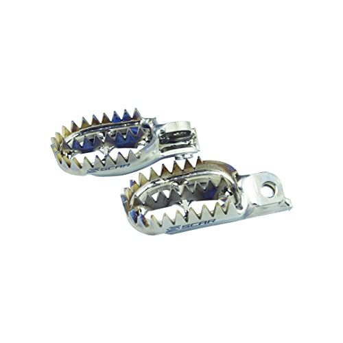 Cale pied Titane SCAR Repose-pied Gripper pour GAS GAS MC 50 65 MC-E5 2022