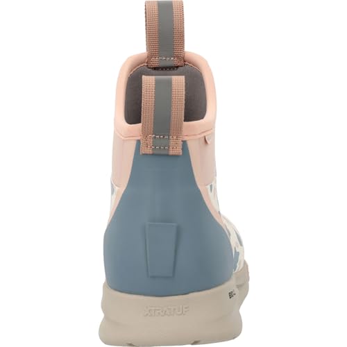 Image of XTRATUF 6 inch Women's Ankle Deck Boot Sport - 30% Lighter, 100% Waterproof Rubber Fishing Footwear - Non-Marking, SRC-Rated Slip-Resistant Outsole - Moisture-Wicking Liner