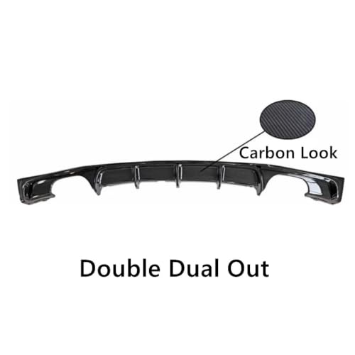 Difusor de labio parachoques trasero para BMW Serie 3 F30 F31 MSport 2012-2019 2
