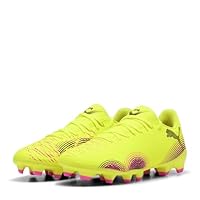 PUMA Future 8 Play FG/AG Wn's, Scarpe da Calcio Donna, Yellow Alert Black-Sun Struck, 39 EU