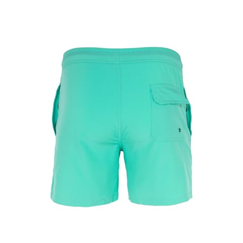 Men's Swim Trunks Swim Shorts Quick Dry 5 inch Inseam Beach Shorts with Compression Liner and Zipper Pocket3