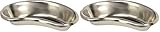 GIMA Instruments GB Nierenschale aus Edelstahl, tief, 162 x 77 x 31 mm (Packung mit 2)