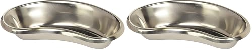 GIMA Instruments GB Nierenschale aus Edelstahl, tief, 162 x 77 x 31 mm (Packung mit 2)