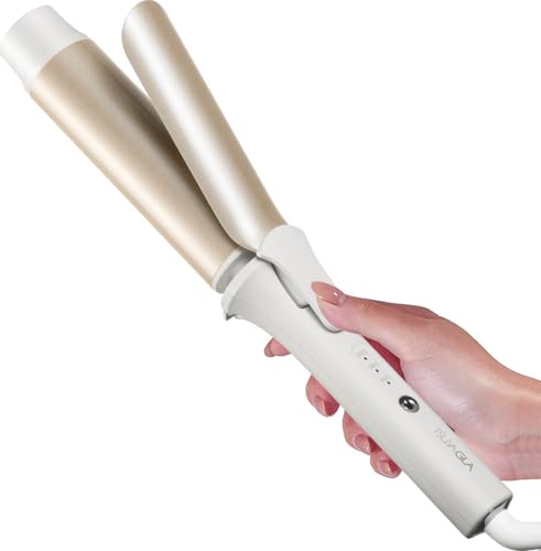 TSUYAGLA Hair Curling Wand, 1.6 Inch Long Barrel Ceramic Curling