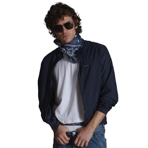 Image of Members Only Men's Windbreaker Packable Jacket, Waterproof Rain Jacket Men Lightweight for Golf Cycling Fishing Hiking Gear