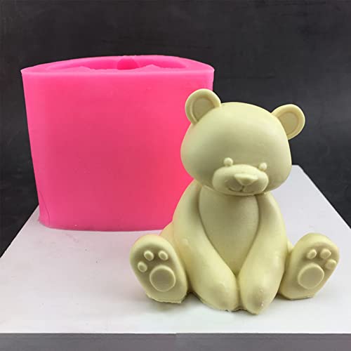 Moule ours en silicone pour résine époxy et gypse de table