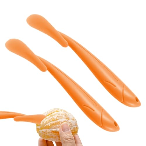 レモンピーラー、オレンジピーラー - グレープフルーツの皮むき器 新しいオレンジの皮むき器 - で簡単なフルーツピーラー、グレープフルーツ、オレンジ、キッチン、レモン用