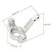 2 Sets Silver Aluminum Alloy Front Knuckle Arm for GPM AXIAL RC Car SCX10 Upgrade Parts