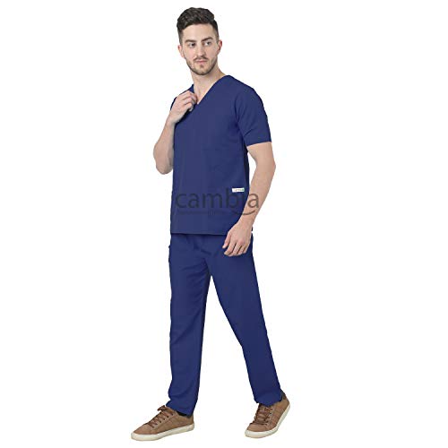 Image of Cambia Scrub Suits for Doctors Men /OT Dress Unisex (XXXXL, Royal Blue)