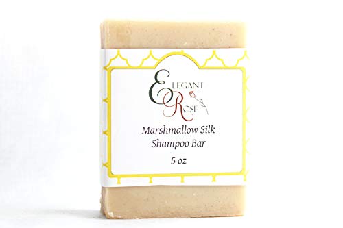Elegant Rose Boutique Marshmallow Silk Shampoo & Body Bar - Eco Friendly Shampoo Bar - 5 oz Bar