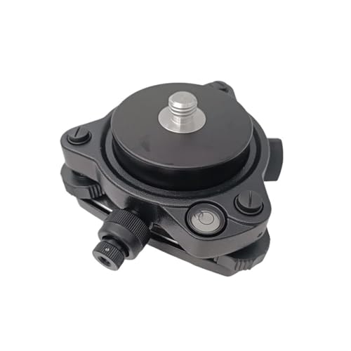 Black Tribrach With Optical Plummet & GPS Tribrach Adapter With 5/8