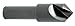 5/8" Diameter 82 Degree 1 Flute High Speed Steel Countersink Melin/Countersinks Inc. USA
