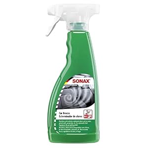 SONAX SmokeEx Geurkiller + Fresh Spray (500 ml) bevrijdt textiel betrouwbaar en langdurig van storende en onaangename geurtjes. Artikelnummer: 02922410