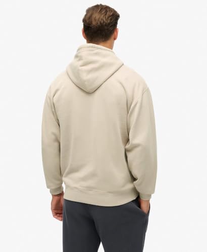 Sweatshirt à capuche ample à motif et micro logo Superdry - vue 5