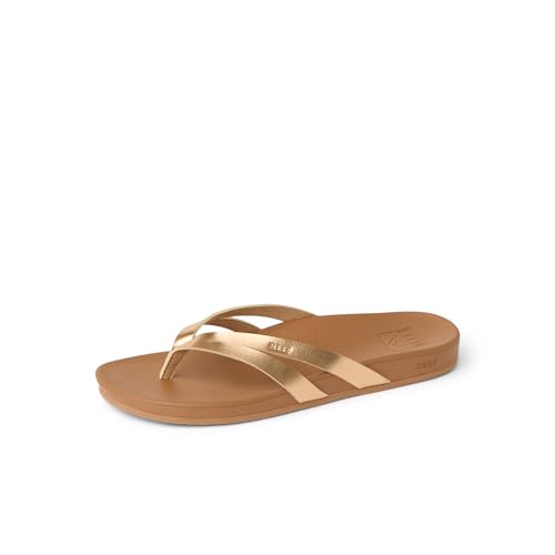 REEF Womens Sandals, Cushion Spring Joy, Sunset Bronze, 9