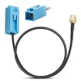 Anina HFC to SMA Antenna Adapter Cable for Toyota, Lexus, Subaru, Mazda Factory GPS Navigation Antenna for Aftermarket Radios