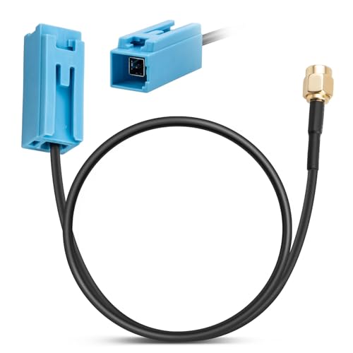 Anina HFC to SMA Antenna Adapter Cable for Toyota, Lexus, Subaru, Mazda Factory GPS Navigation Antenna for Aftermarket Radios