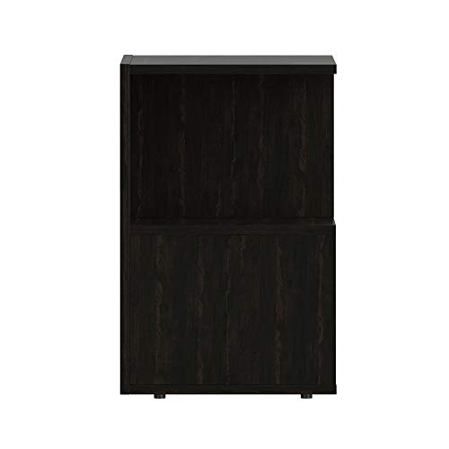 Image of Amazon Brand - Solimo Uno Engineered Wood Wenge Finish Contemporary Bedside Table (Brown)