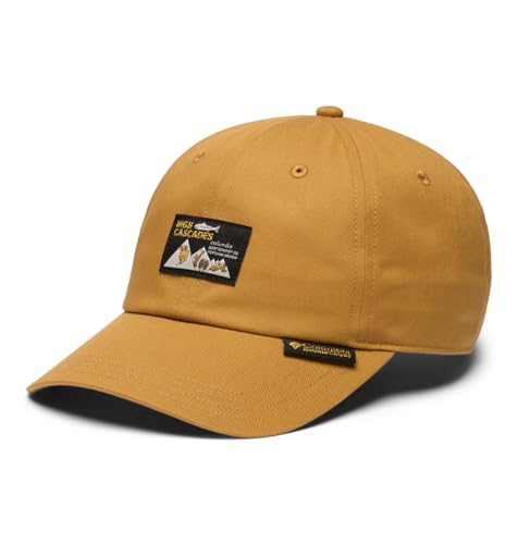 Image of Columbia Unisex Provisions Ball Cap, Lemon Wash /Mountain Landscape