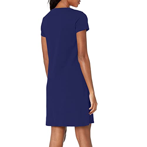Vestido Feminino Estilo Camisetão Básico Slim Não Amassa