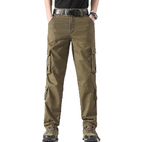 Pantalon de cargo homme style tendance avec poches multiples et coupe droite