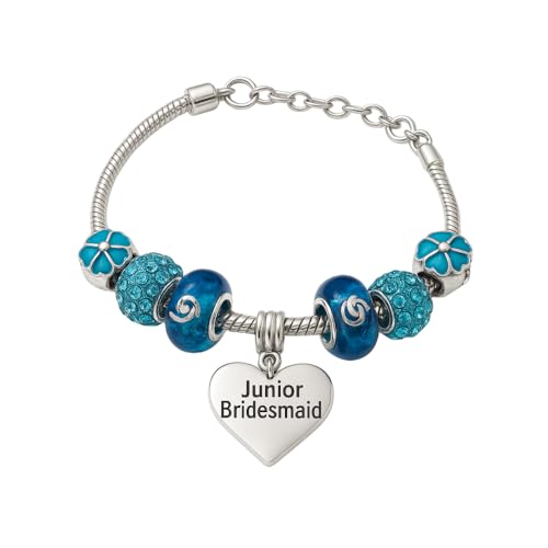 Image of Infinity Collection Bridesmaid Bracelet Jewelry, Charm Pandora Jewelry, Wedding Party Gift For Bridesmaids