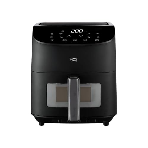 Fritadeira Sem Óleo AirFryer HQ 7 litros Digital com Visor Preto ...