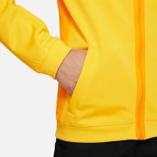 Nike Knit Soccer Track Jacket Y Nk Df Acd23 Trk Jkt K, Tour Yellow/University Gold/Black, DR1695-719, XS
