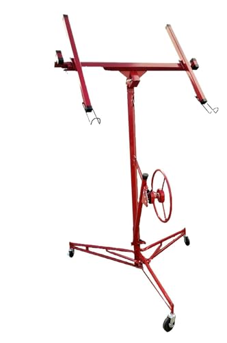 Drywall Panel Lift16ft Sheetrock Hoist Holder Rolling Wheels Dolly Lift 150lbs New