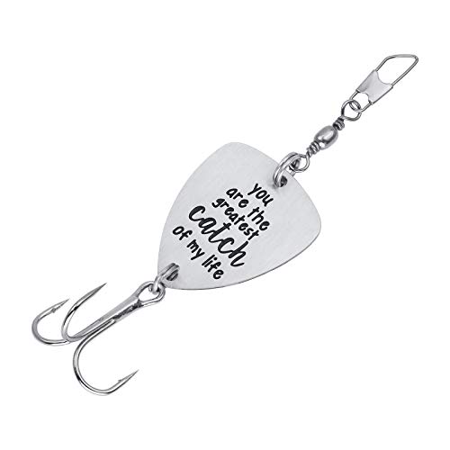 Pets WarmMemory You are The Greatest Catch of My Life Hand Stamped Lure