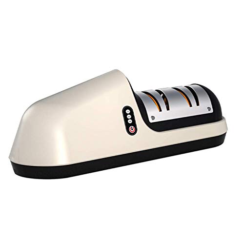 Knife Sharpener Electric Professional Chefs Choice Work Sharp Whetstones USB Charging Kitchen Tools Gadgets 5 Seconds Sharpening 4-Step Sharpening