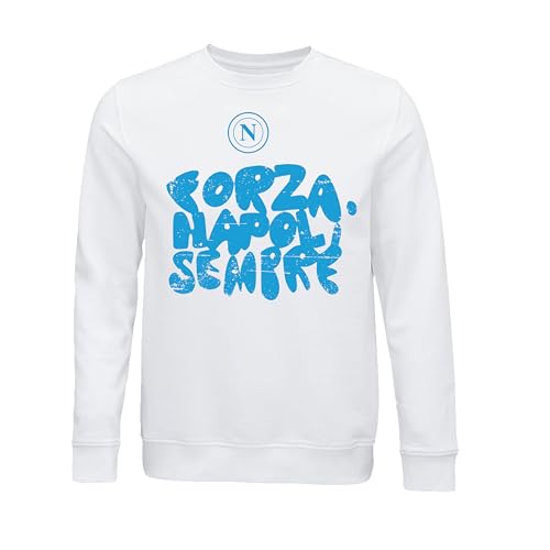 SSC Napoli Crewneck Pull Mixte sweat-shirt de qualité aux finitions soignées