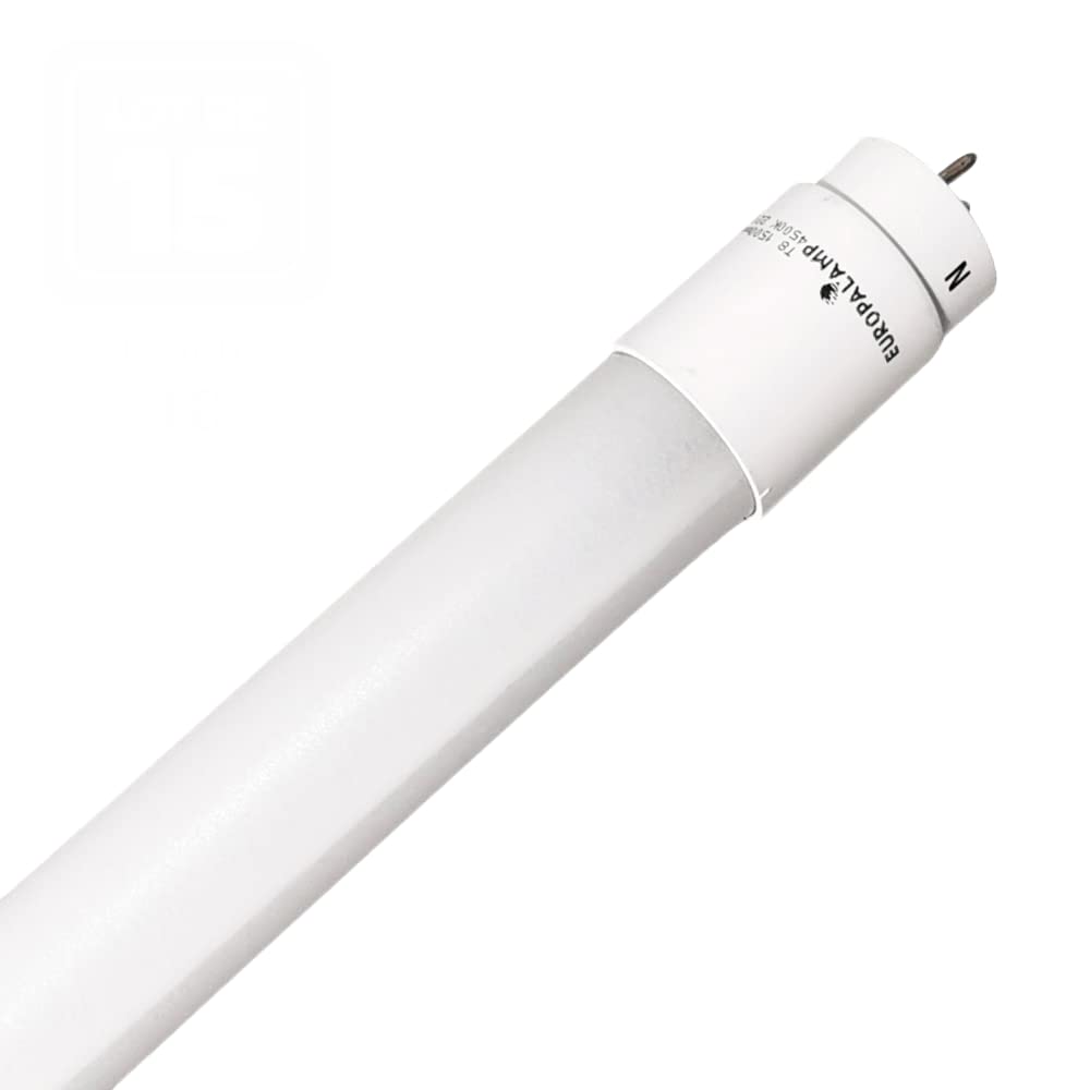 Europalamp – Lote de 10 tubos neón LED 18 W 120 cm T8 blanco frío 6000 K gama Pro