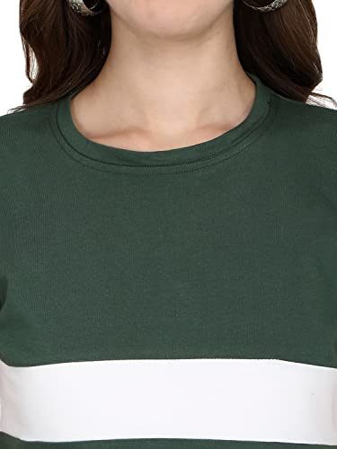 Image of GRECIILOOKS Women's Regular Fit Plain Top with Half Sleeves for Office Wear, Casual Wear, Under 399 Top for Women /Girls (Pink Large)