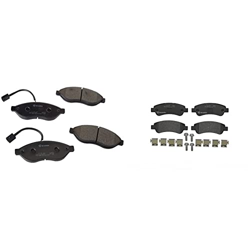 Plaquettes de frein Brembo P23144 et P61091, l'excellence du freinage sécurisé