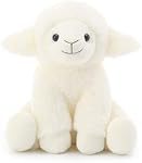 Apricot Lamb Toys Plush Crème Lamb Animaux farcis avec des oreilles molles 8"