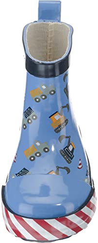 Girl's Wellies Rain Boot Building Site Wellington Rubber3