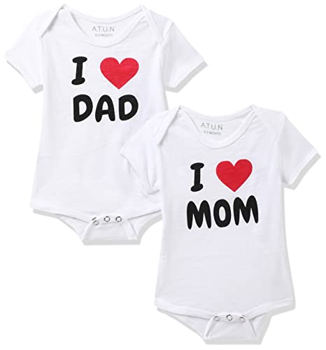 Image of A.T.U.N. All Things Uber Nice A.T.U.N. Unisex Baby Bodysuit - (Pack of 2)