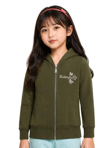 Image of ADBUCKS Girl's Cotton Hooded Sweatshirt