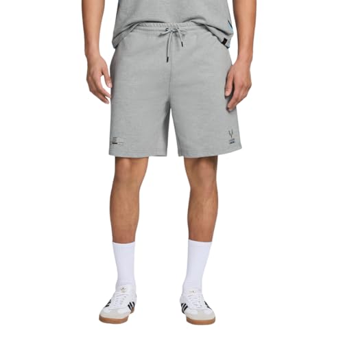 Image of Messi Men's Lifestyle Shorts with Drawstring Closure, Comfortable Fit