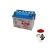 COMPATIBILE CON BENELLI K2/K2 Lc 50 1998-1999 BATTERIA YUASA YB4L-B 12V/4AH BATTERIE PER MOTO SCOOTER SPECIFICA OTTIMA QUALITÀ