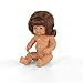Miniland –Muñeco bebé Europeo Niña Pelirroja. Vinilo Suave de 38cm. Rasgos étnicos y sexuado para el Aprendizaje de la Diversidad. Ligero y Agradable Perfume. Colección de Diferentes etnias y sexos.