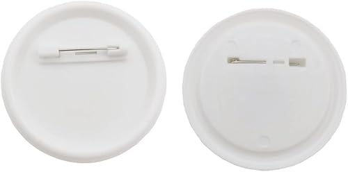 Miniatura 4 de 200 juegos de 2.283 in (aprox. 2 14 pulgadas) de suministros de piezas de botones redondos para máquina de hacer botones redondos para hacer