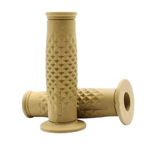 Poignée moto antidérapante en caoutchouc 22mm pour éliminer les vibrations du guidon
